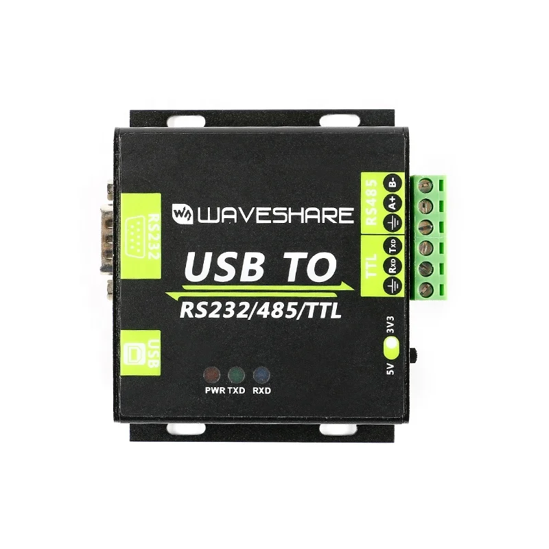 FT232RL USB to RS232/RS485/TTL Converter UART Communication Module Serial Bidirectional Industrial Grade with Isolation