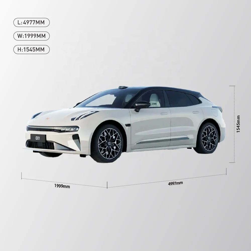 Автоматический роскошный Подержанный 100 Kwh 5 мест Zeekr 001 двухмоторный электромобиль левый экспорт из Китая