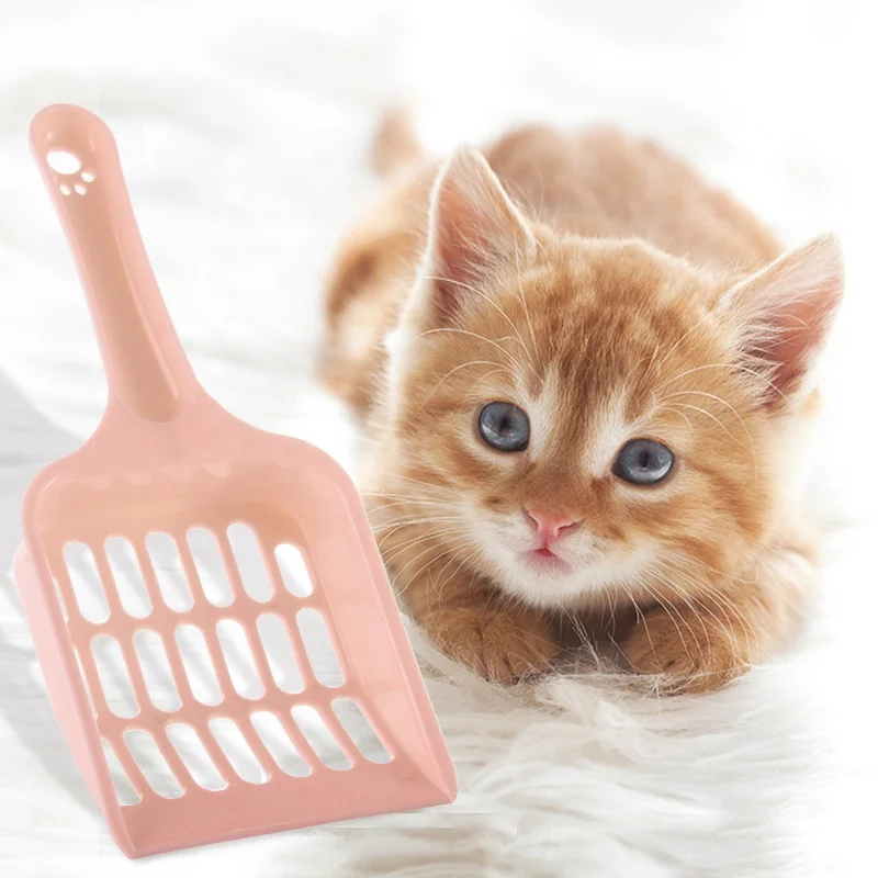 Plastic Litter Scoop for Small Animals Like Cat and Dog