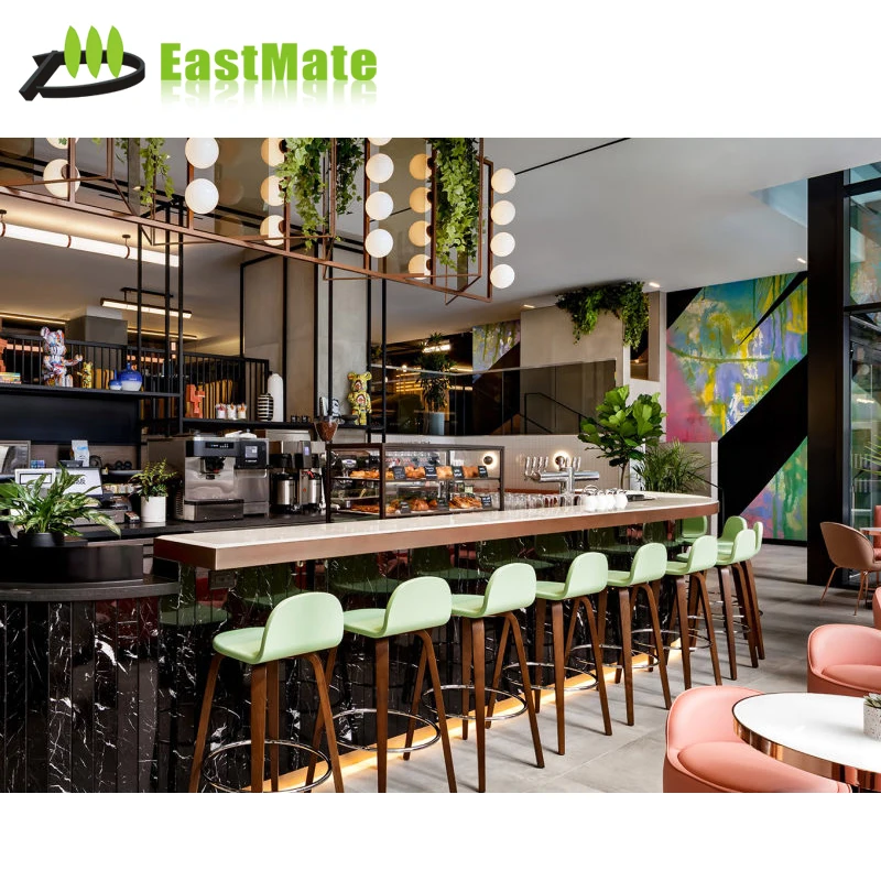 Wholesale Luxury Commercial Restaurant Furniture Hotel Cafes Restaurant Tables and Chairs Dining Table Modern Restaurant Set