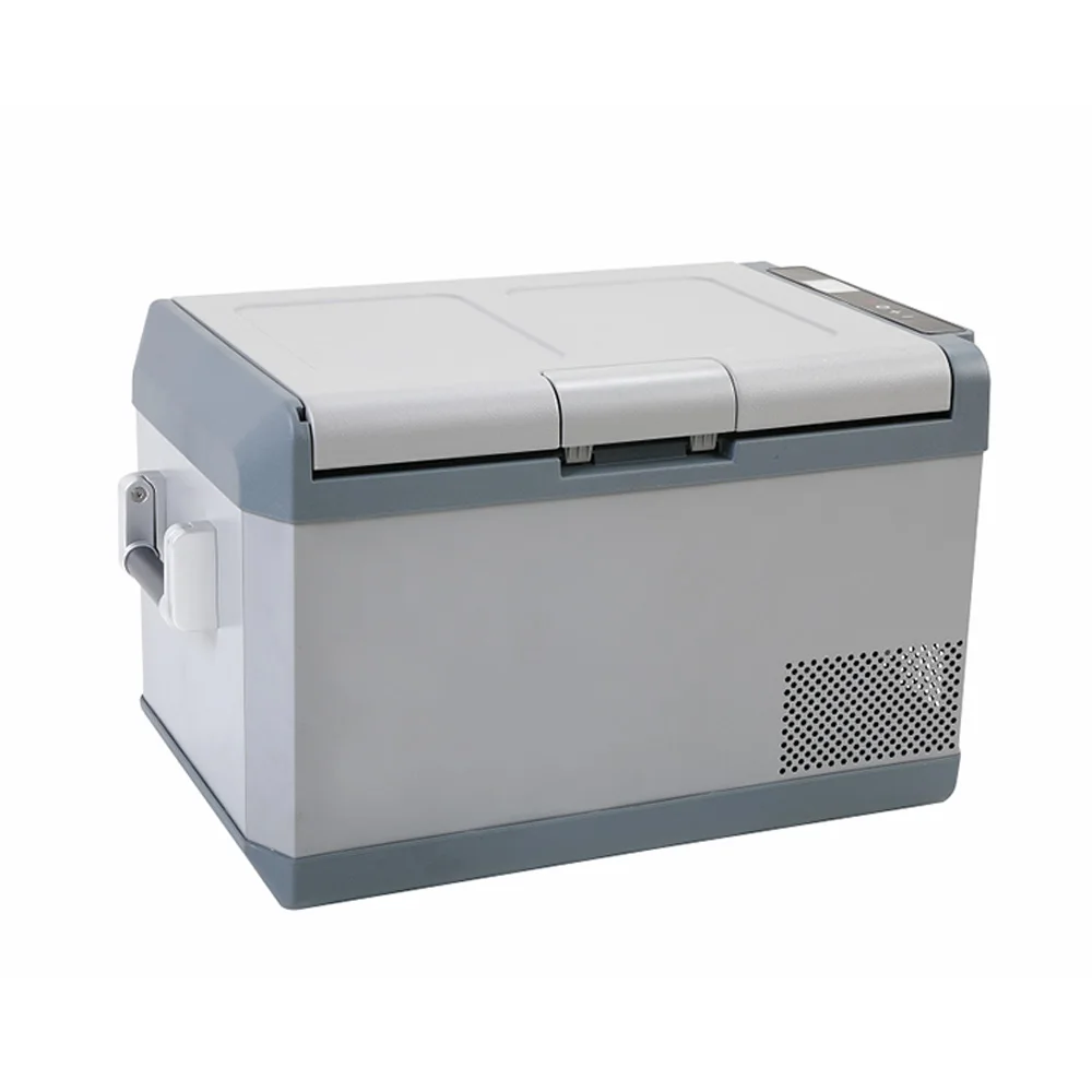 
36-литровый мини-холодильник для автомобиля, холодильники для рыбалки на открытом воздухе, кемпинг, RV, лодка, морозильник 