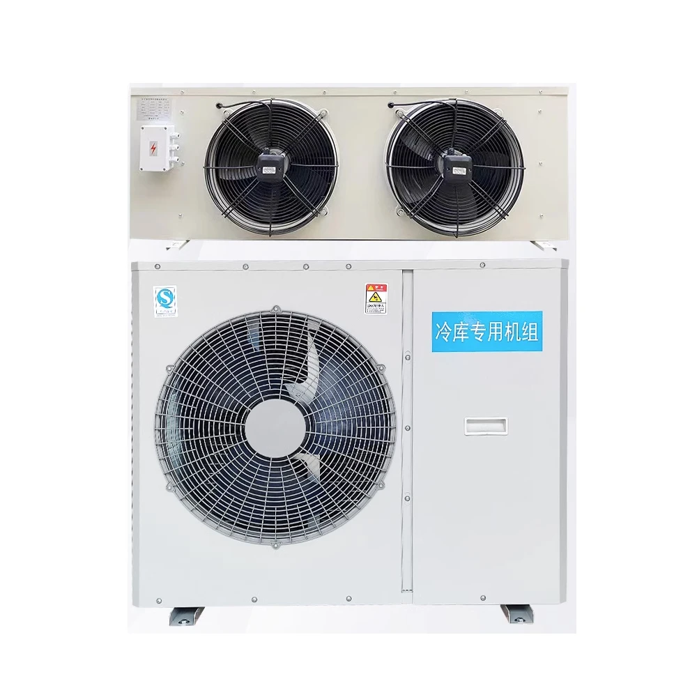 Box L Type Commercial Scroll Compressor Condensing Unit