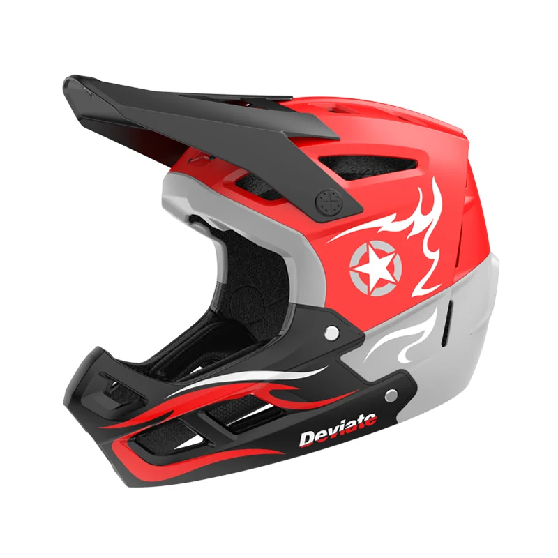 CE EN1078 CPSC MTB Helmet Full Face Helmet Downhill Mountain Bike Off Road Racing helmet BMX Scooter
