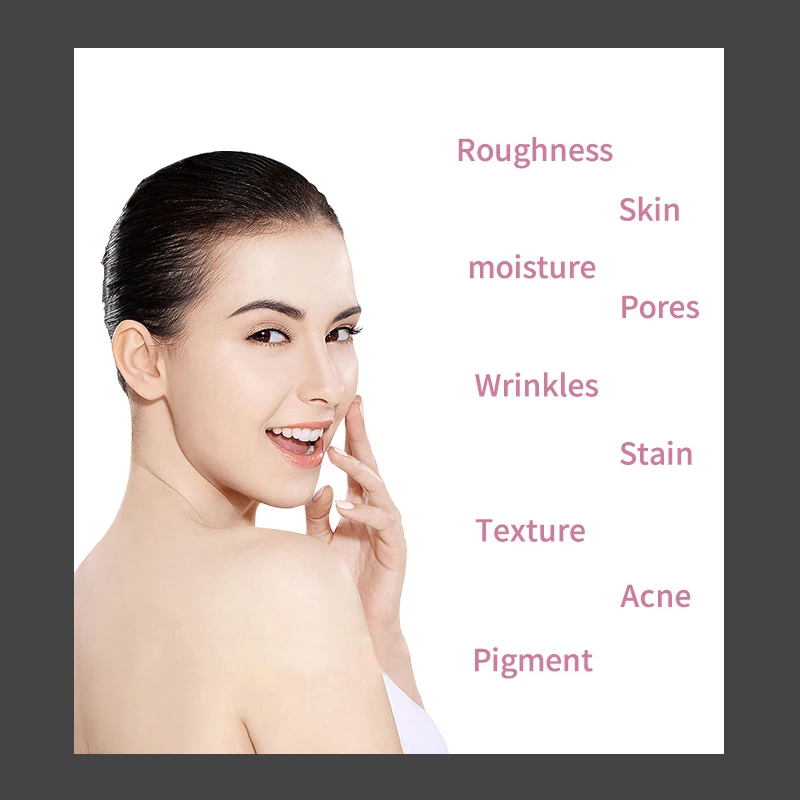 2020 portable smart 3d digital mirror skin scanner analysis facial skin analyzer