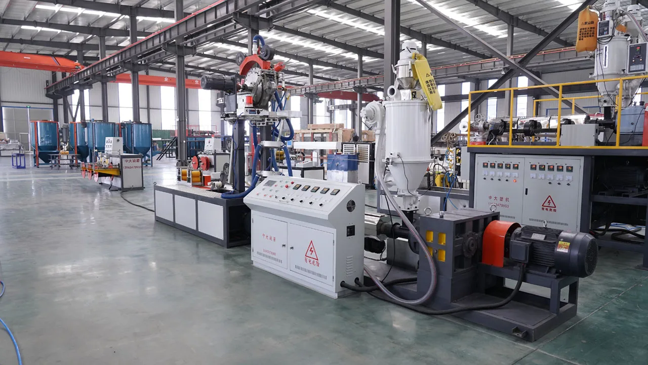 New HDPE LDPE LLDPE drip pipe production line For water saving irrigation pipe manufacture