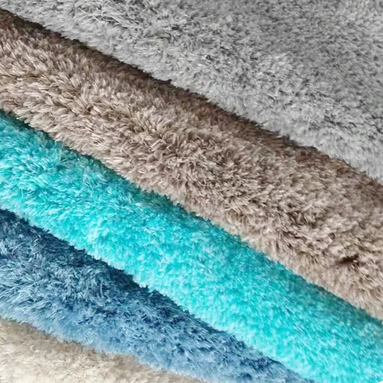 JACKSON Water Absorbent Soft Microfiber Bathroom Rug Machine Washable Bath Mat