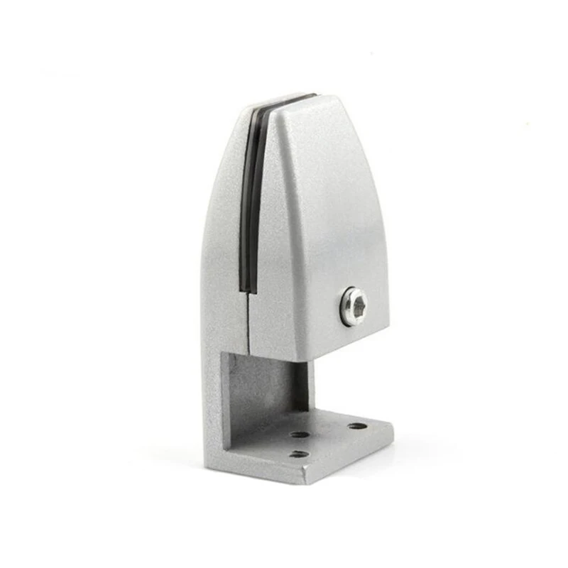 Office desk aluminium L shape screen clamp