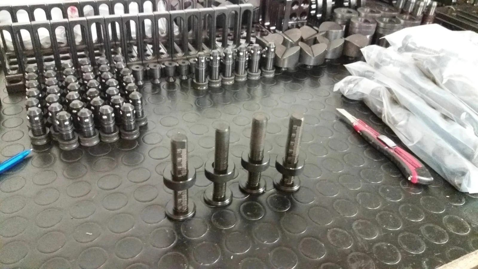 5/8' hole welding table and fit-up kits