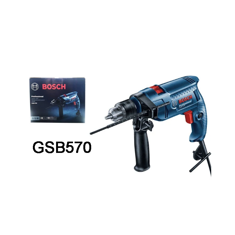 Bosch GSB550 impact drill household GSB570 multi-function speed-adjustable electric drill