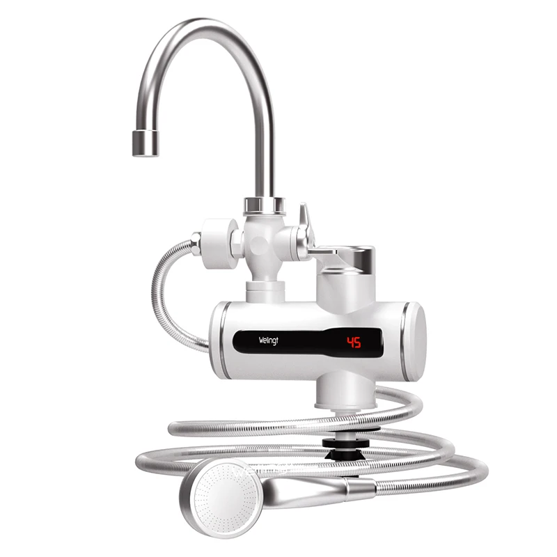 Best Price 220v 50hz 3000w Instant Heating Automatic Taps Water Taps Temperature Digital Display Faucet immersion water heater