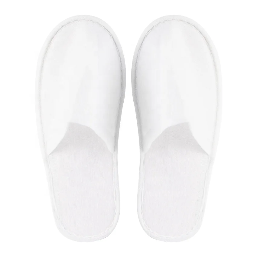 Одежда с начесом Тапочки одноразовые белые для гостиниц логотипом