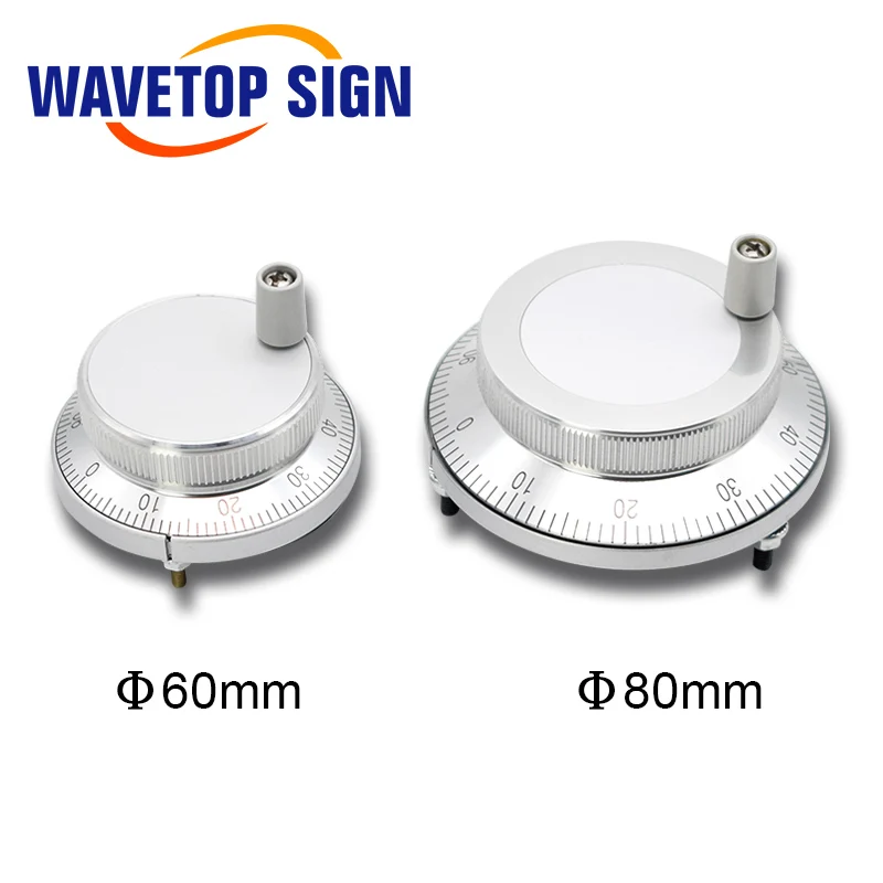 WaveTopSign диаметр 80 мм 5 в 12 В 24 4/6 провод импульсный 100/25 CNC маховик