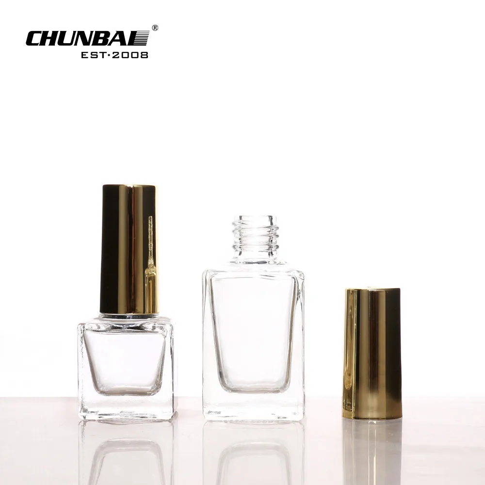 Bulk Fancy Colored 5Ml 20Ml Mini Custom Made Design Your Own Empty Clear / White Luxury Uv Gel Nail Polish Bottle Packaging Set