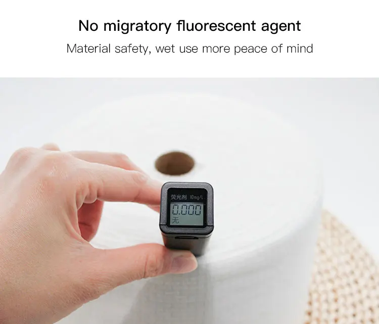 Facial Towels Disposable 100% Pure Cotton Non-woven Fabric Face Towel Roll