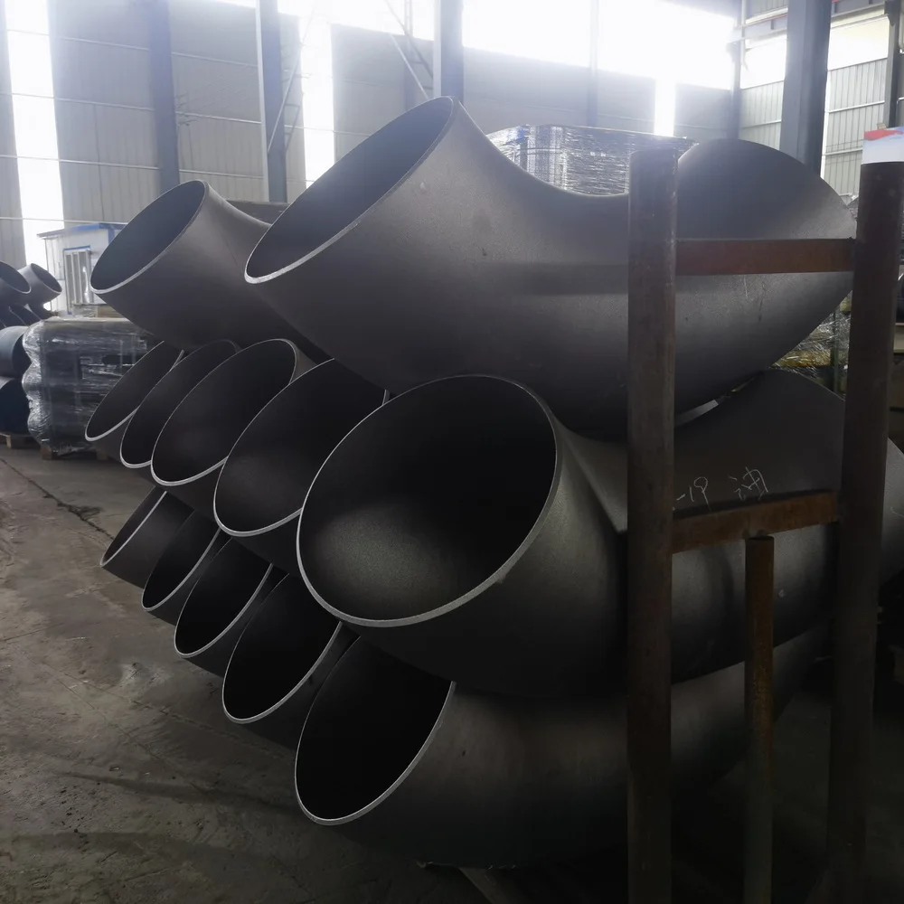 304 санитарный 316 из нержавеющей стали 45 90 градусов ASME B16.9 ASTM A420 WPL6 Штамповка углеродистой бесшовные локти специальные толстые стены