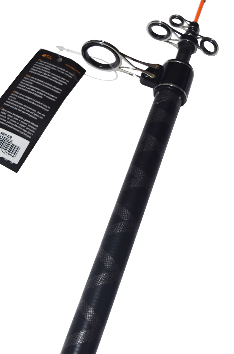 UCATCHOK 4.2m telescopic carbon fiber long section hard rod surfcasting fishing rod for salt water