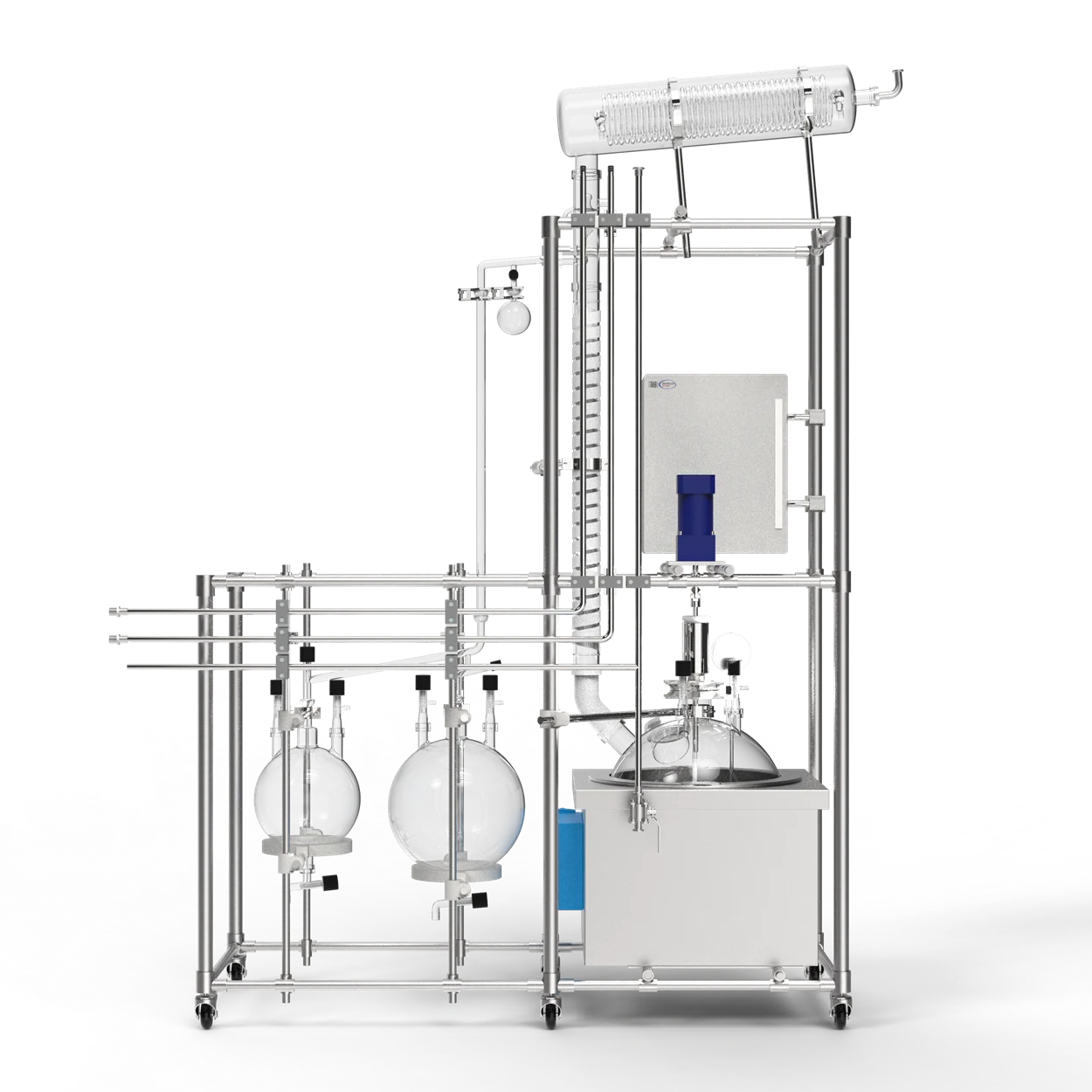 Valuen 20L Hot Sale Fractional Distillation Unit Industrial Distillation Equipment Lab Distillation Glass rectification