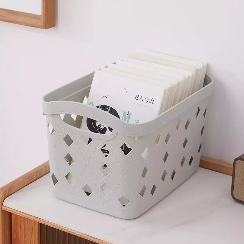 GREENSIDE Fashion Design Multi-size Stable Exquisite Plastic Storage Basket for storage