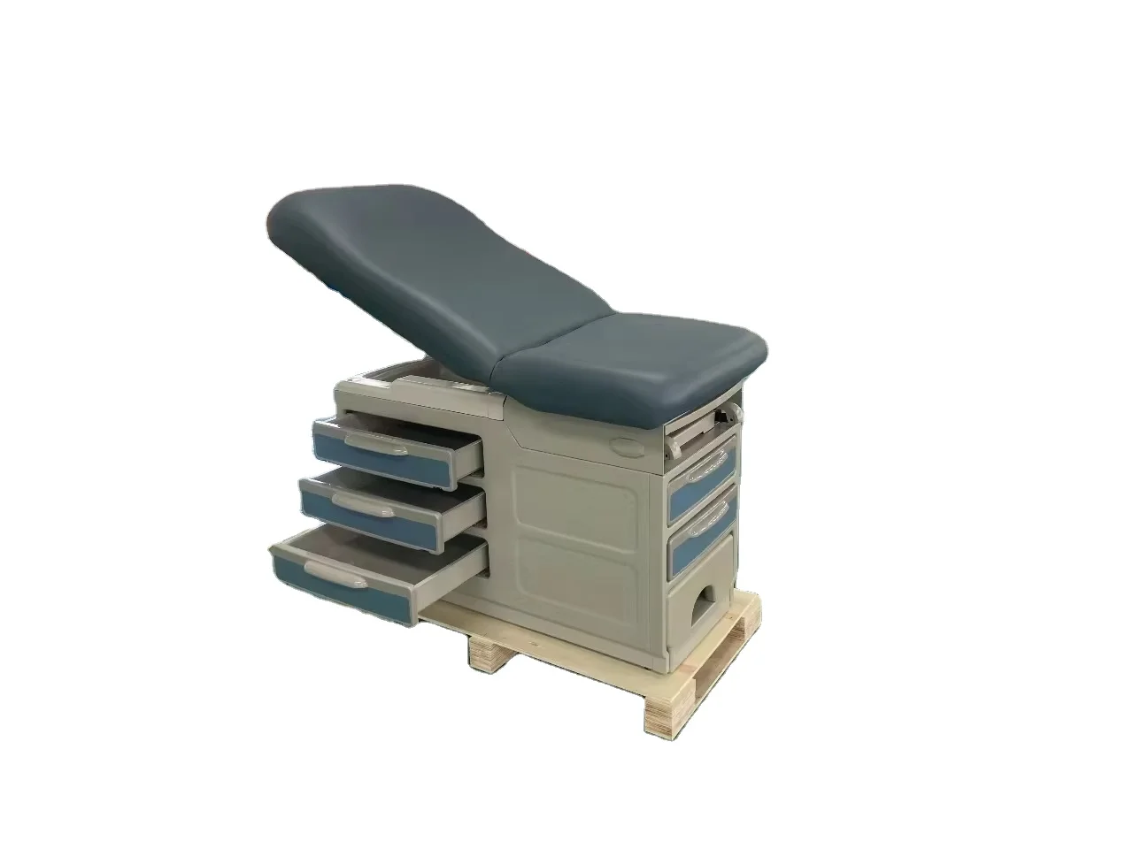 Hot Sale American-Style Gynecological Operating Table New Design Metal Manual Power Source with Electric Drawer