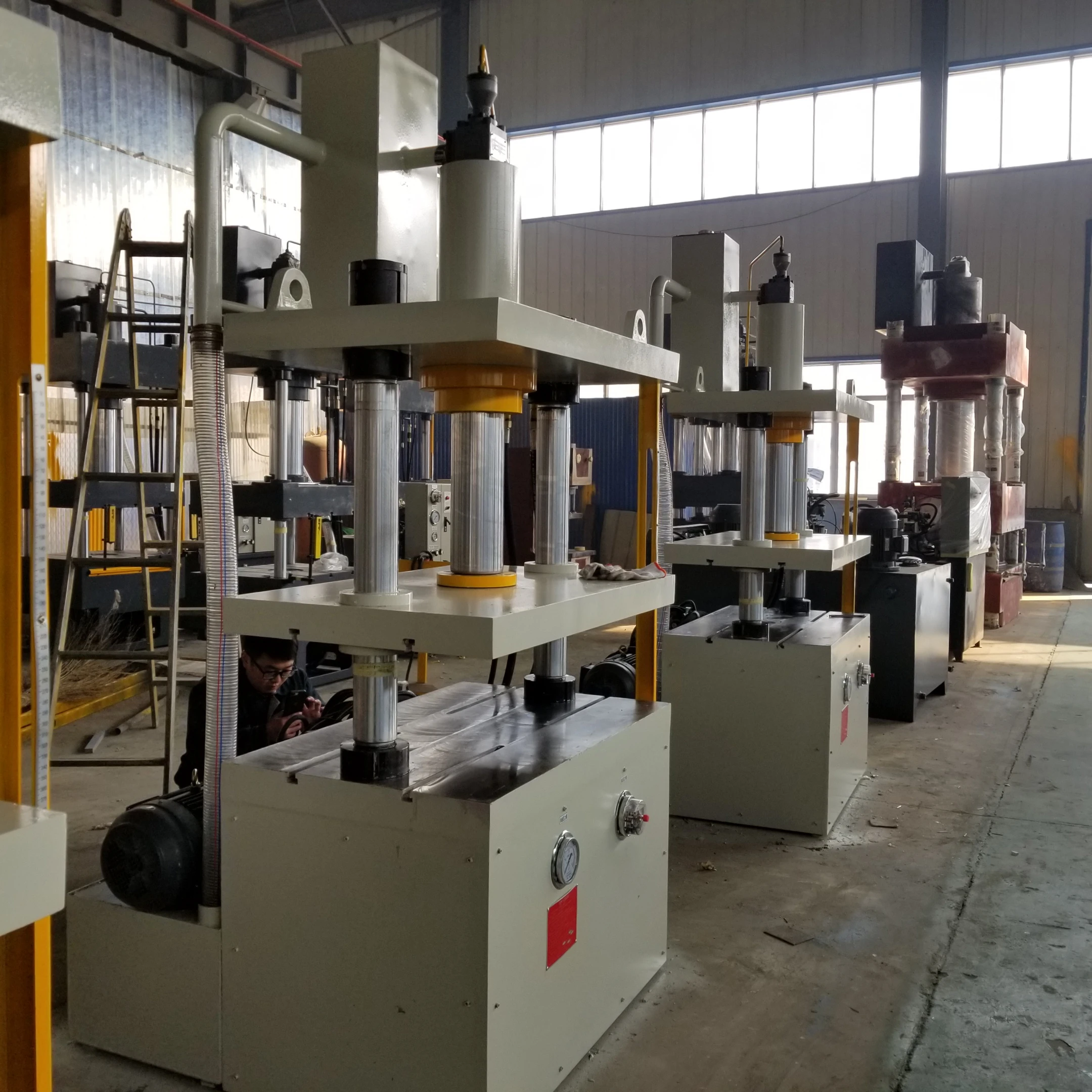 50 ton four column hydraulic heat press machine
