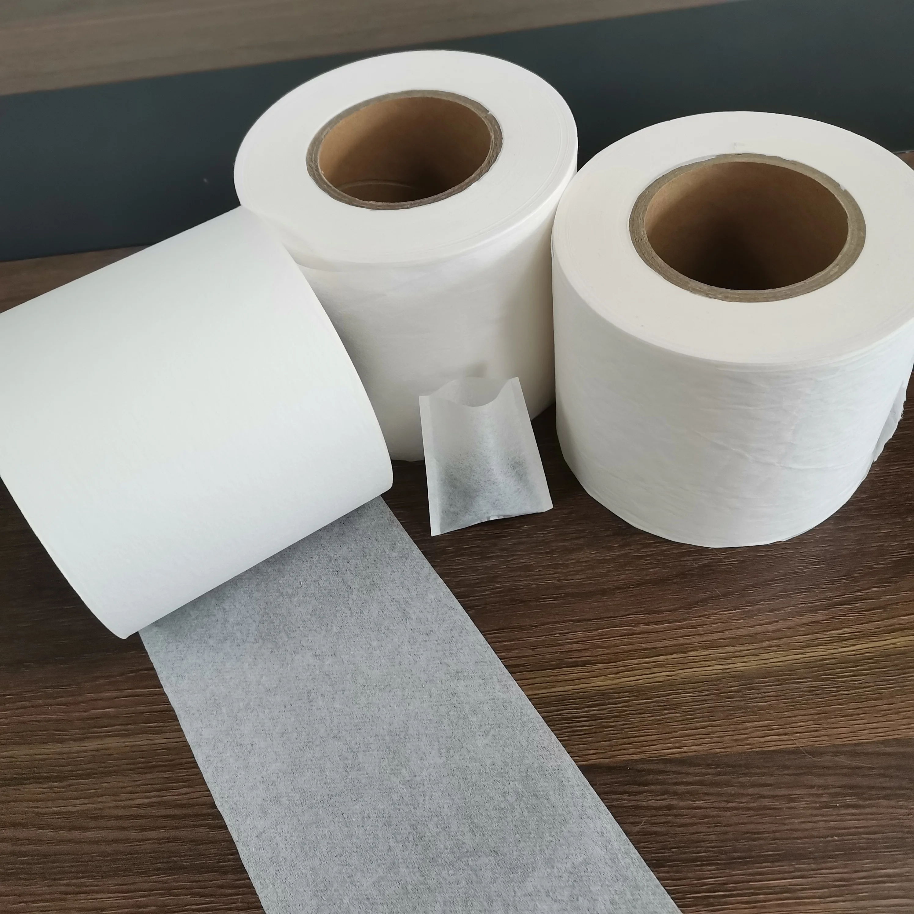 100% biodegradable hot sales 25g 180mm heat seal tea filter paper for tea bag