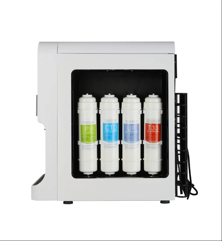 Elegance Standing Design Compressor Cooling Desktop Direct Line Water Dispenser YLRT-V9 Available With 3 Taps