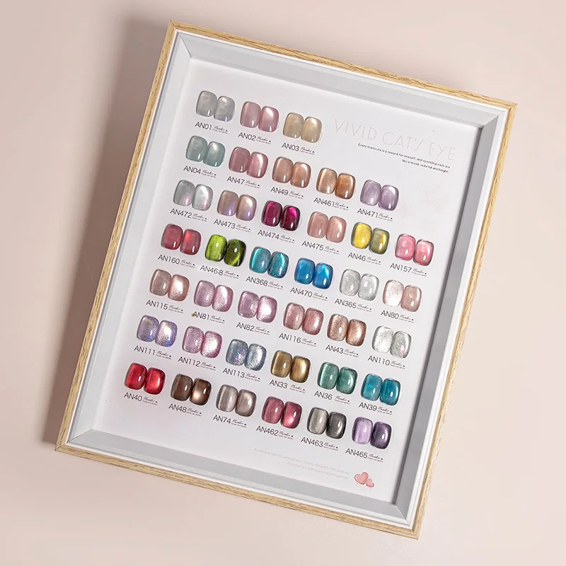 Бесплатный образец стеклянного набора «кошачий глаз» профессиональные принадлежности для ногтей Магнитный Гель-лак