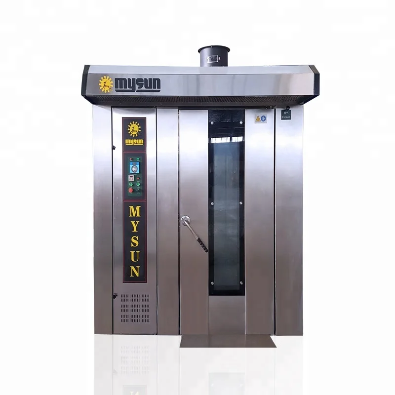 
new 32 trays stainless steel gas rotary rack oven factory CE certificated bread equipment /bakery machine 