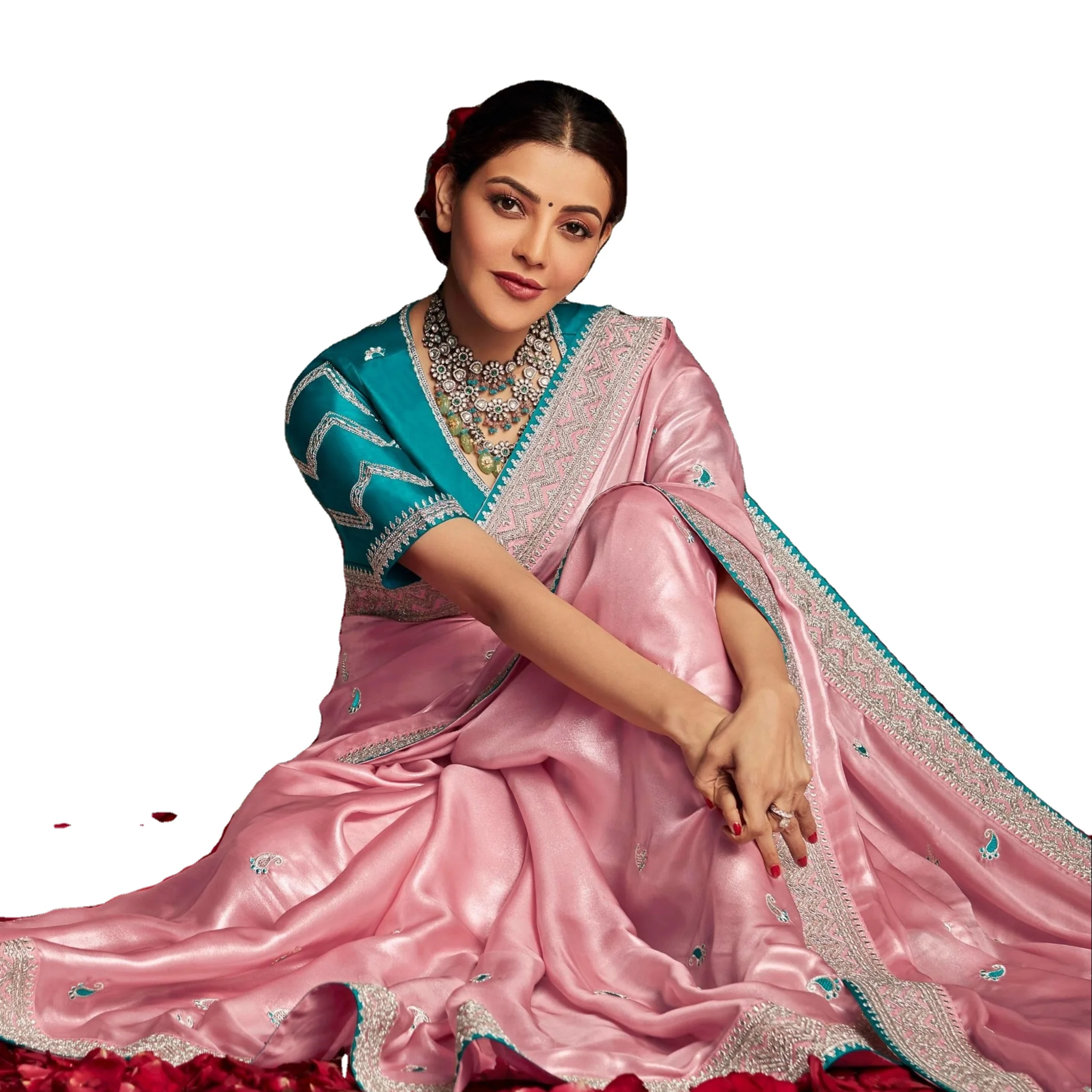 Most Selling Designer Wedding Wear Silk Sarees With Premium Quality Beautiful Work By Indian Manufacturer