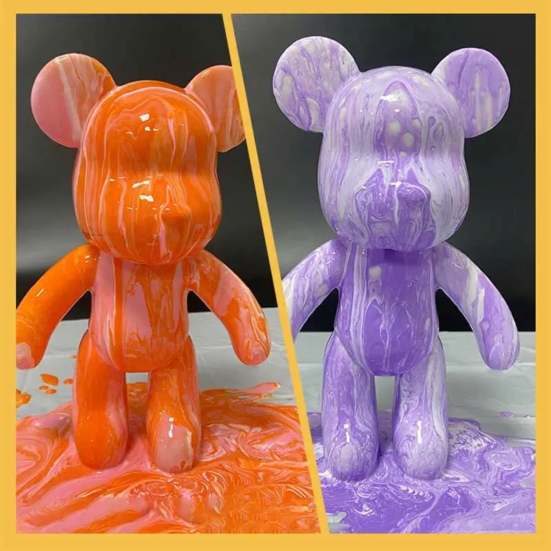 Жидкие медведи PaintNobly лидер продаж нетоксичные материалы для рисования 60 мл профессиональная акриловая наливка творчества