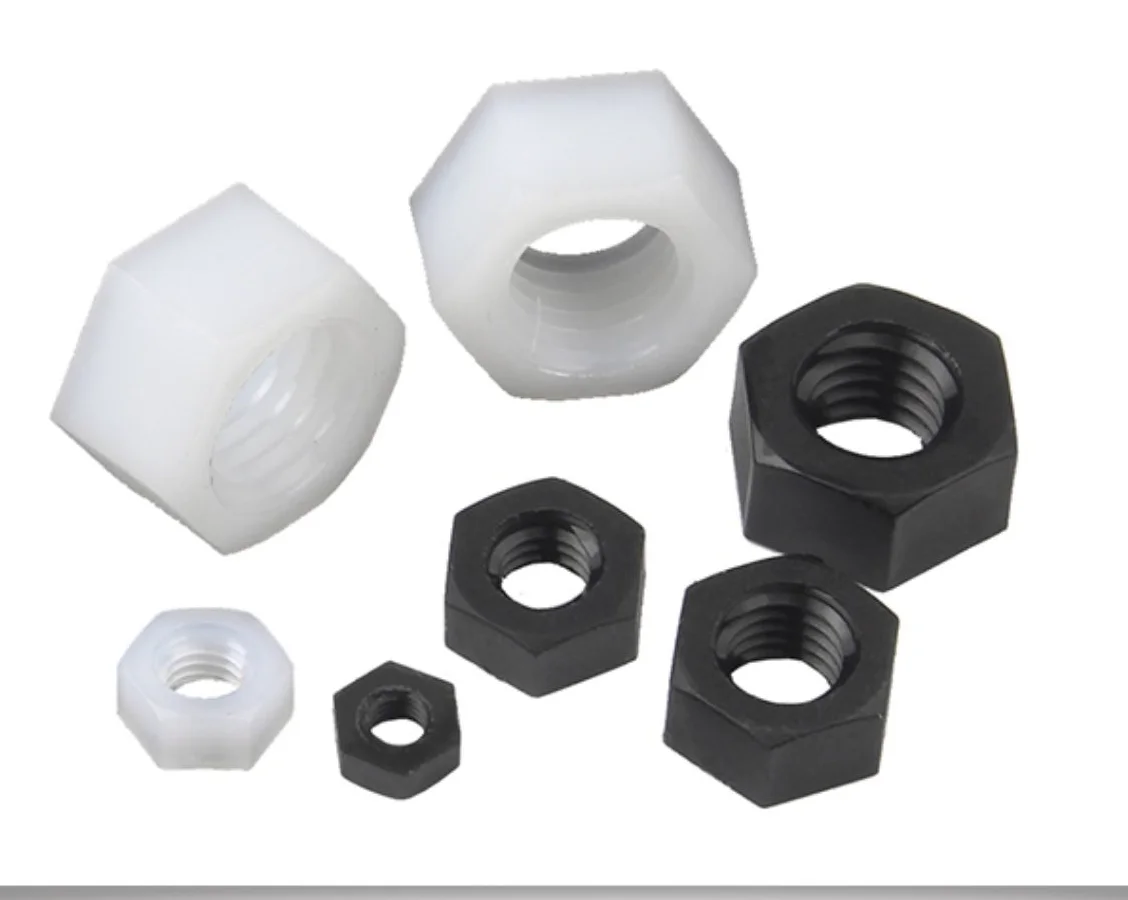 Стандартная Шестигранная пластиковая Шестигранная гайка