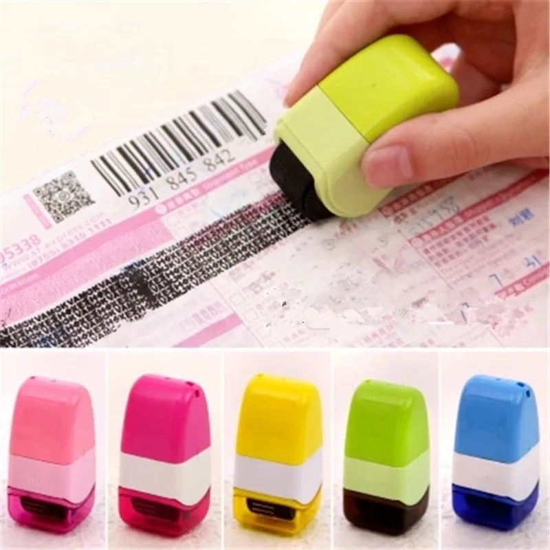 
JAPAN Office Stationery PLUS Personal Information Privacy Personal Information Privacy Roller Stamp Inking Stamp 