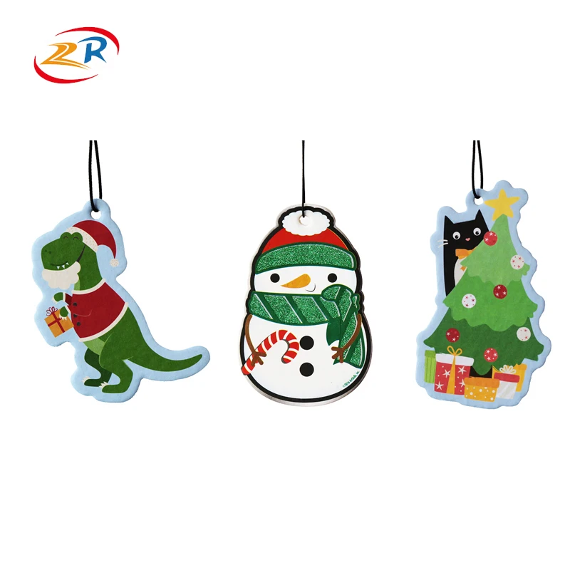 Auto Accessories Ambientador Car Perfume Custom Logo Paper Scent Car Air Freshener