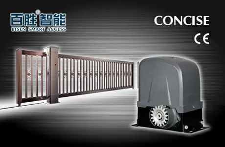 Heavy Duty 220VAC 700KGS Magnetic Limit Switch Automatic Sliding Gate Operator