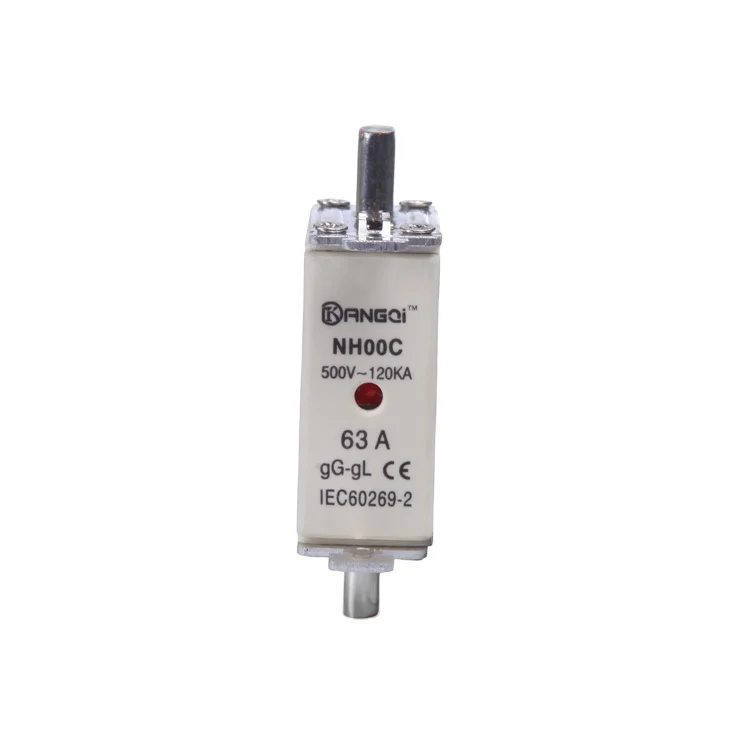 
NH series dual indicator fuse link and nt00 double indicator with NH00-NH4 gG 500v-120KA(TUV,CE,CB,RoHS) 