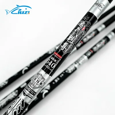 Super hard carbon fiber stream hand rod with field cutting wholesale from the factory