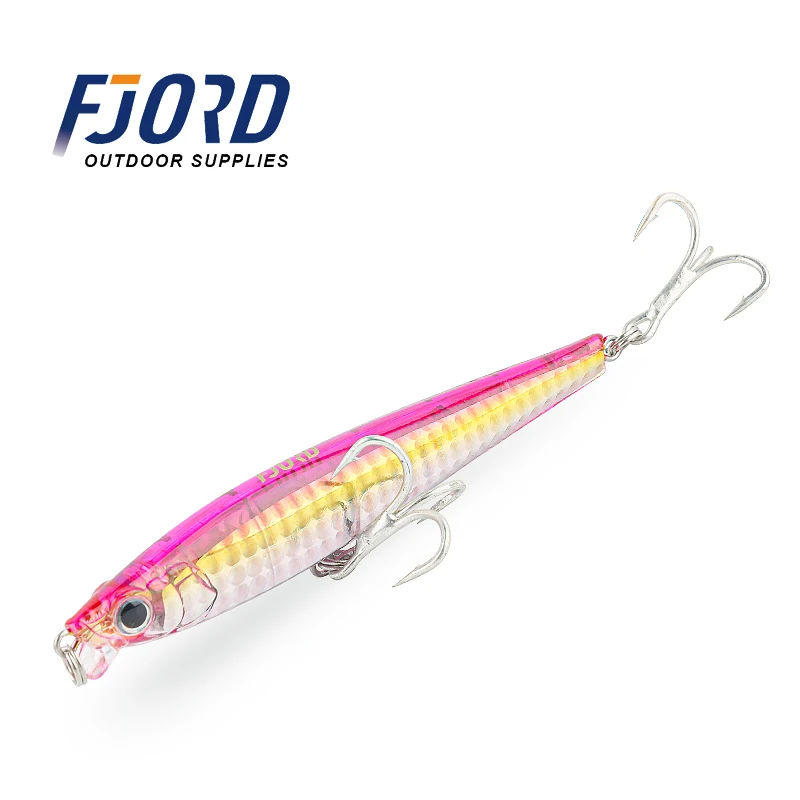 FJORD Hot Selling Minnow Lure Wholesale Fishing Lures 30g 105mm Minnow Lures Water Activated Fishing Lures trout lure