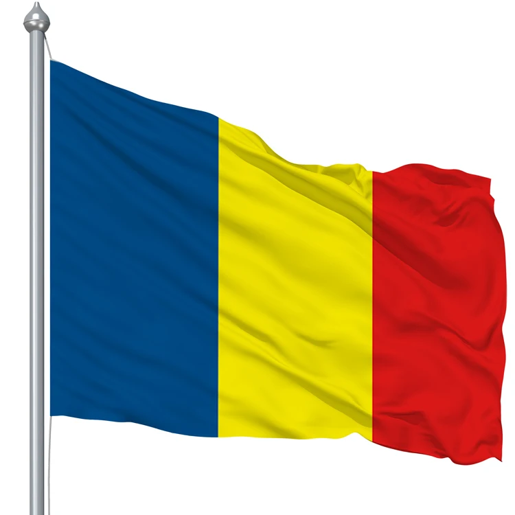 Custom Logo Printing Football World Cup Fans 14X21CM Iran Hand Held Waving Flag With Plastic Pole