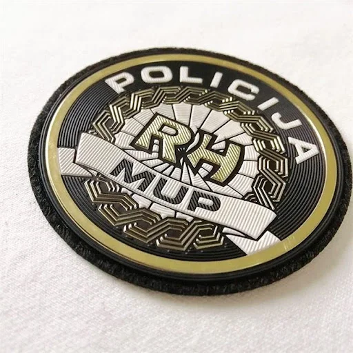 Patches Embroidery TPU Plastic Heat Press Heat Transfer Fabric Embossed Brand Name Logo Soft TPU Custom 3D Print for Overcoat