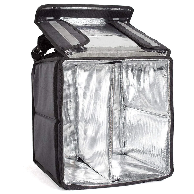 Custom Commercial Quality Insulated Food Warmer Food Delivery Backpack Bag