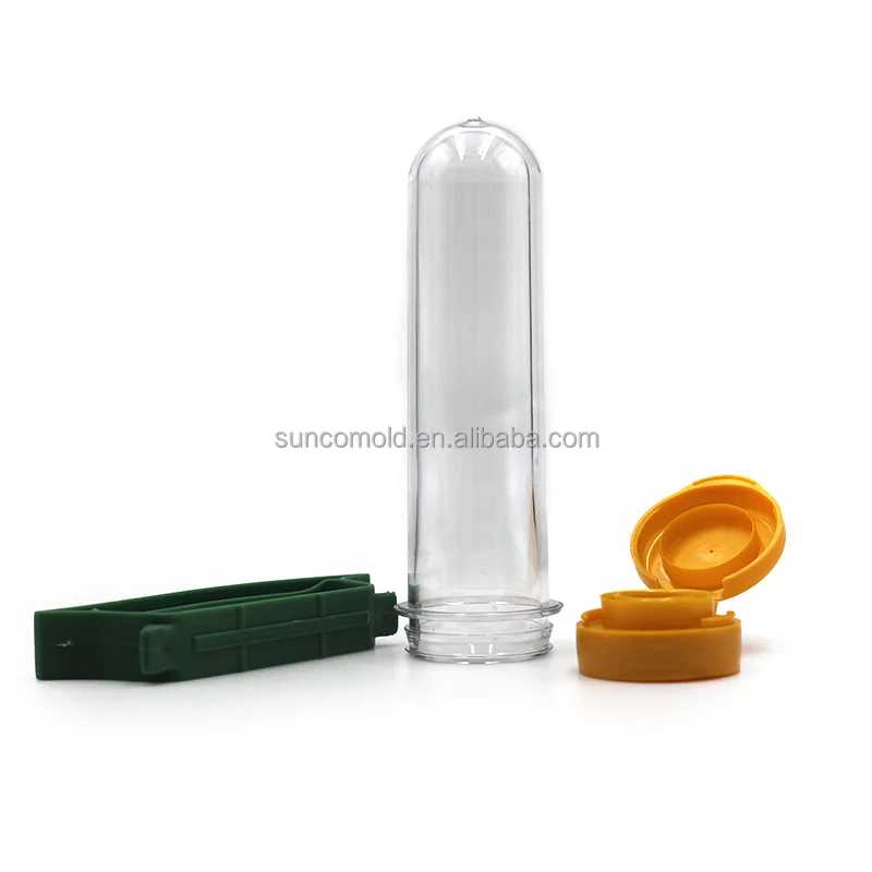 39/46mm clear edible oil bottles PET preforms manufacturer