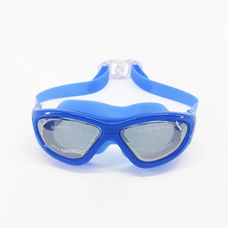 JIANNA new adult flat light anti-fog swimming Glasses for men and women swimming equipment electroplating swimming Glasses