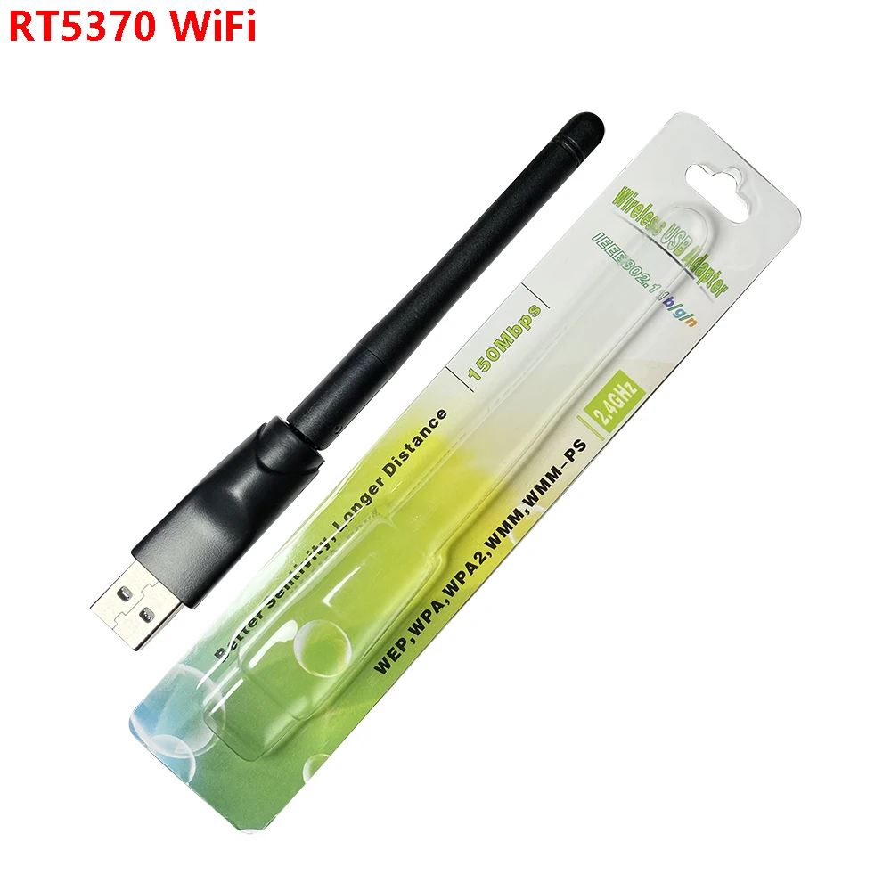  5370 USB WiFi 150 MbpsDongle приемник с чипсетом RT5370 Wifi адаптер для ПК
