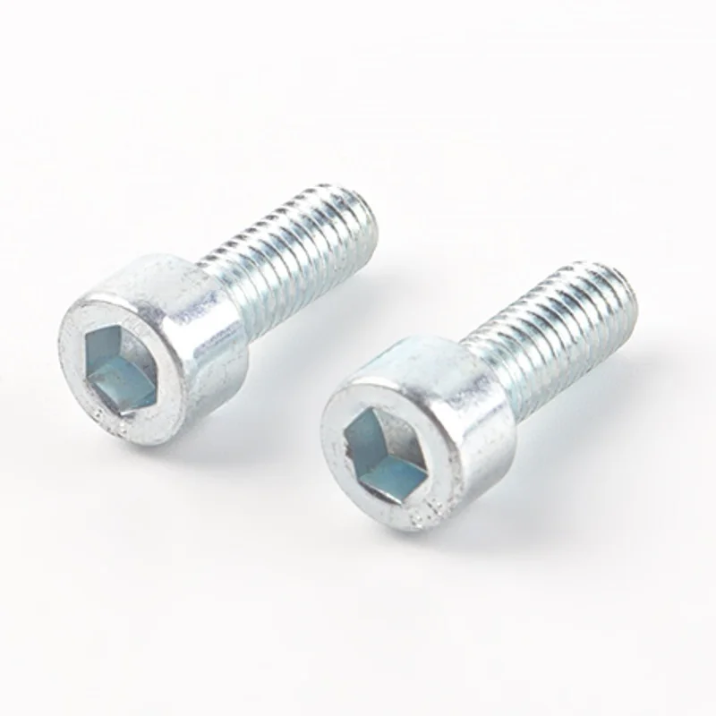 Zinc Plated Hex Socket Head Cap Screws Bolts and Nuts and Washers Metric Allen Hex Socket Head Cap Screws Bolts Fully Threaded