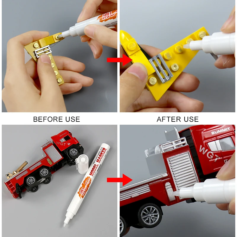 Mirror Effect Remover Instant Effective Model Remover Paint Pen Eraser Liquid Marker