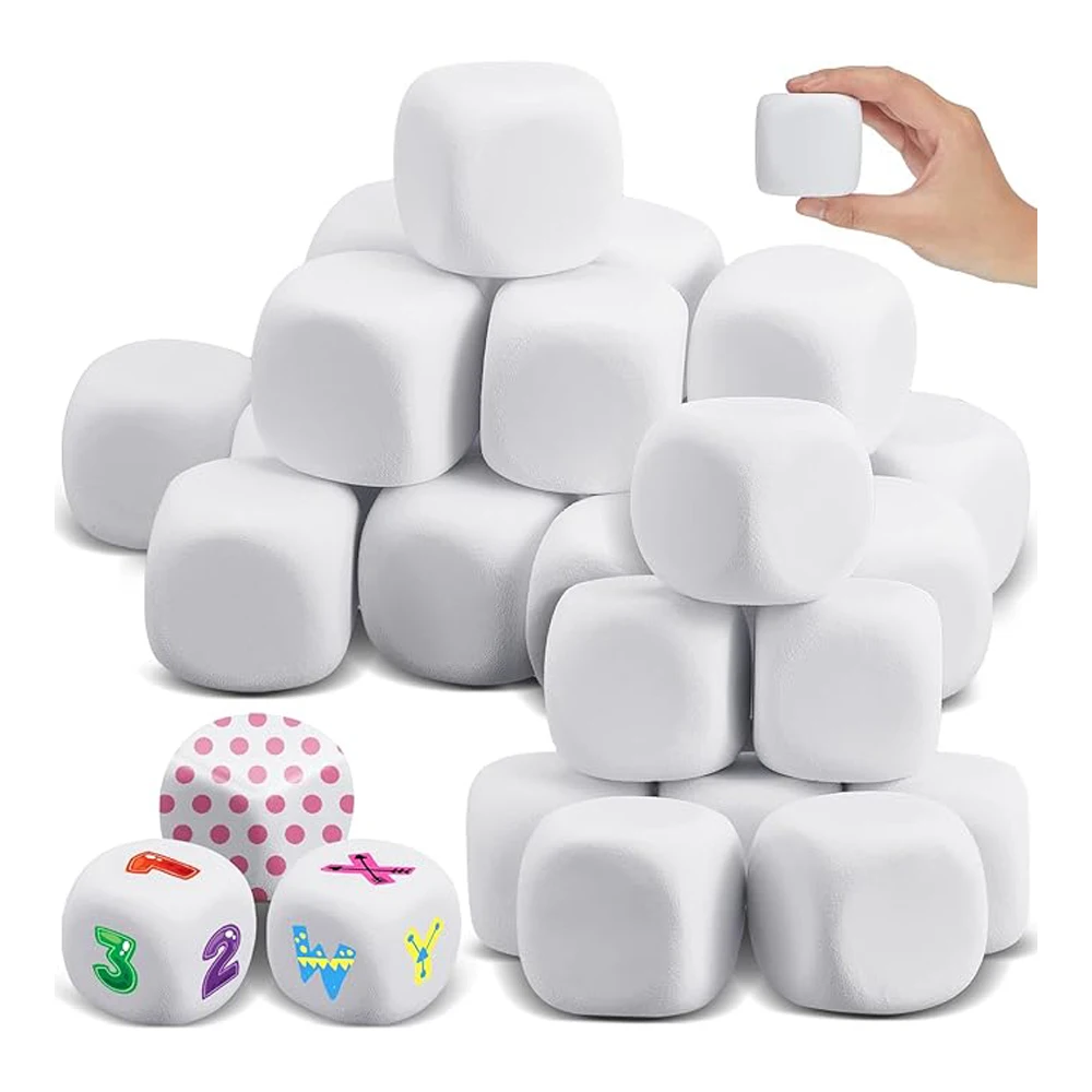 Кубики из пенопласта для детей