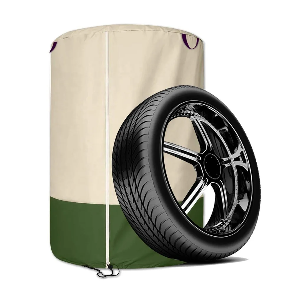 Tire Storage Cover Waterproof Tire Storage Bag Car Spare Tire Cover Suit For Trailer RV SUV,Truck