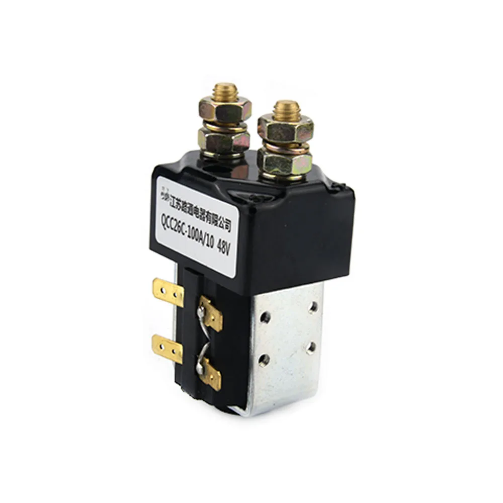Lutong Customizable 12V 24V 36V 48V 72V 100a Dc Contactor