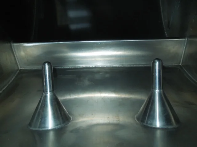 
Interlayer heating stainless steel test inox drum for leather 