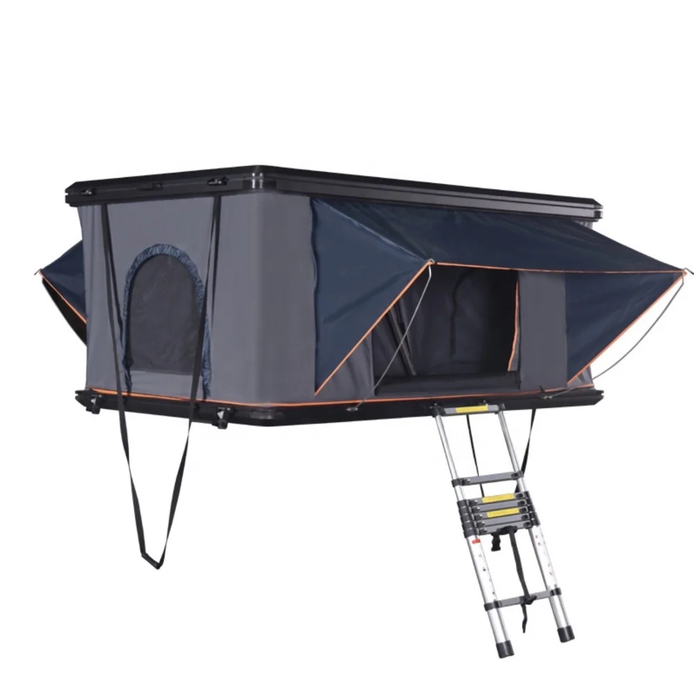 hard shell car roof tent 4 person outdoor camping roof top hard shell car tent for sale